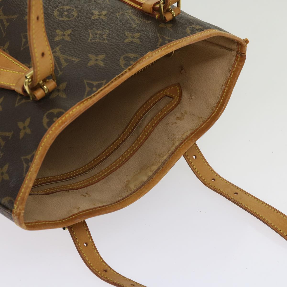 LOUIS VUITTON Monogram Bucket GM Shoulder Bag M42236 LV 64243