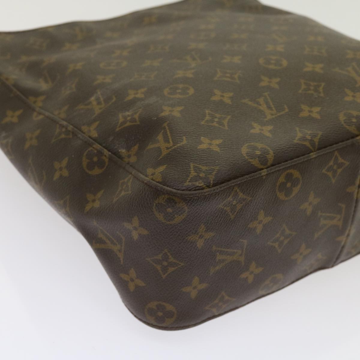 LOUIS VUITTON Monogram Looping GM Shoulder Bag M51145 LV 64252