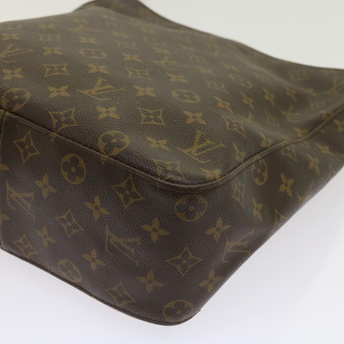 LOUIS VUITTON Monogram Looping GM Shoulder Bag M51145 LV 64252