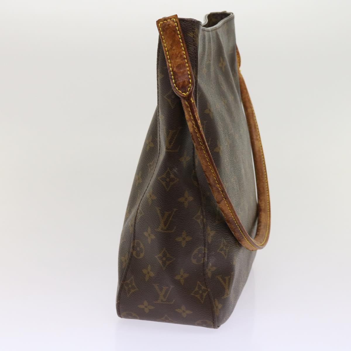 LOUIS VUITTON Monogram Looping GM Shoulder Bag M51145 LV 64252