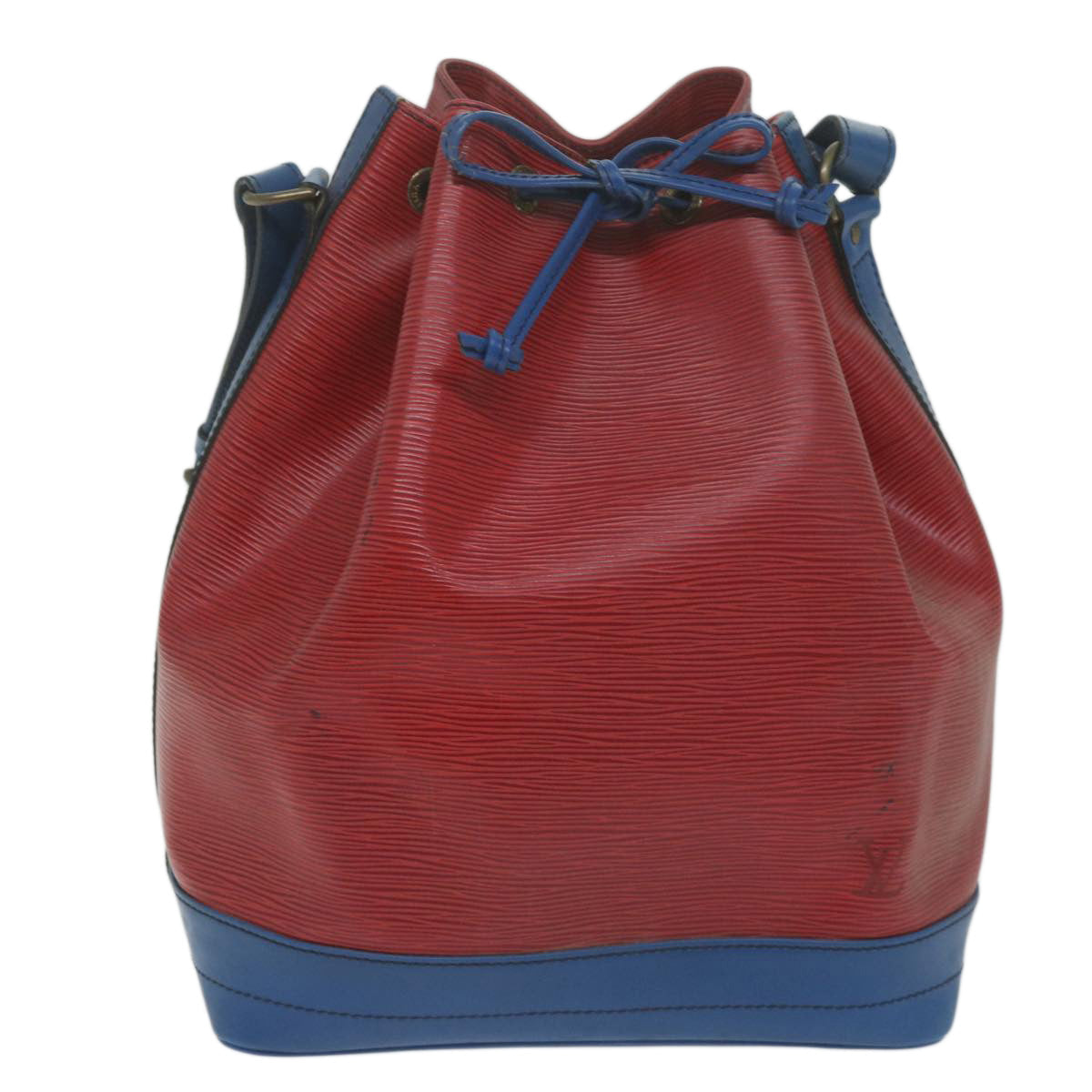 LOUIS VUITTON Epi Noe Shoulder Bag Bicolor Red Blue M44084 LV 64257