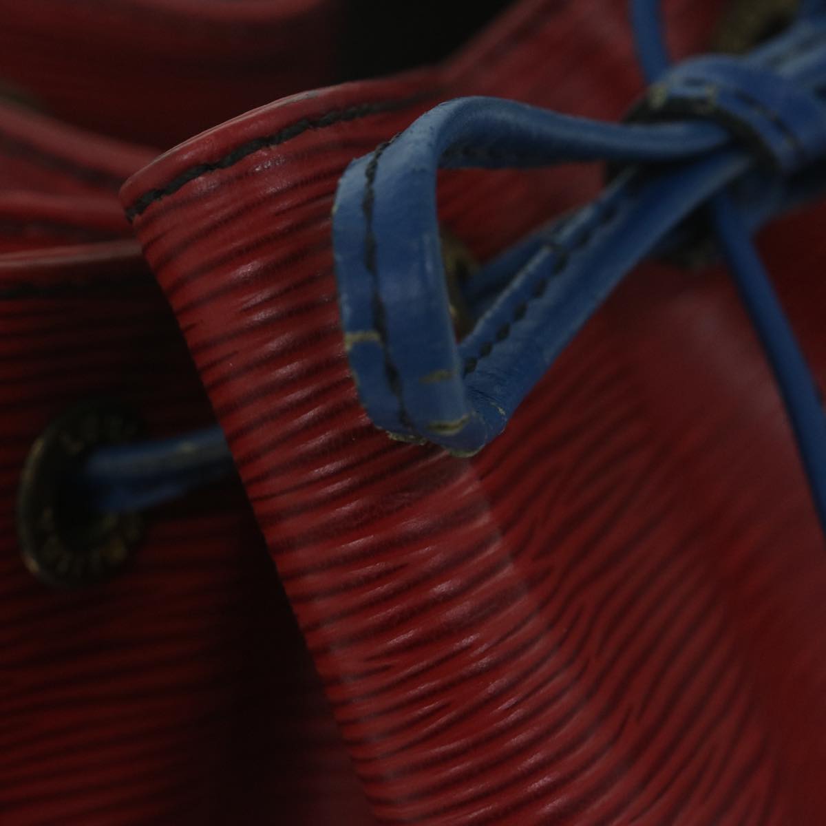 LOUIS VUITTON Epi Noe Shoulder Bag Bicolor Red Blue M44084 LV 64257