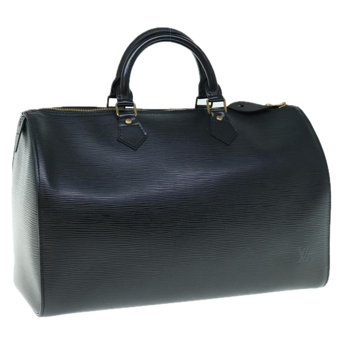 LOUIS VUITTON Epi Speedy 35 Hand Bag Black M42992 LV 64285