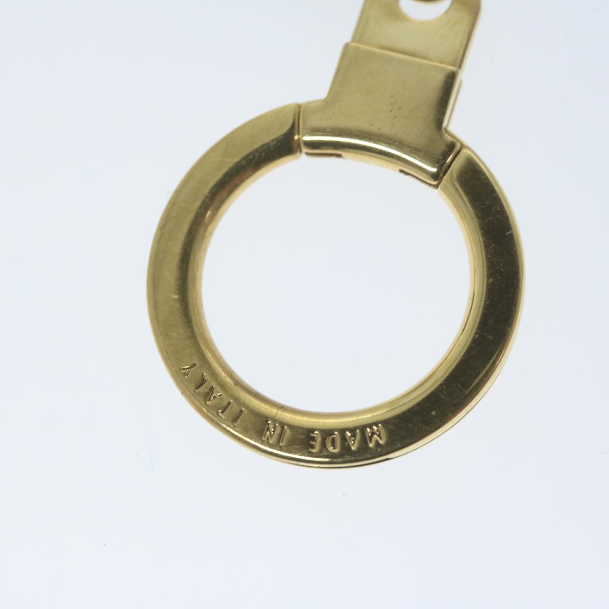 LOUIS VUITTON Monogram Porte Cles Chainne Pastilles Charm Gold M65380 64290