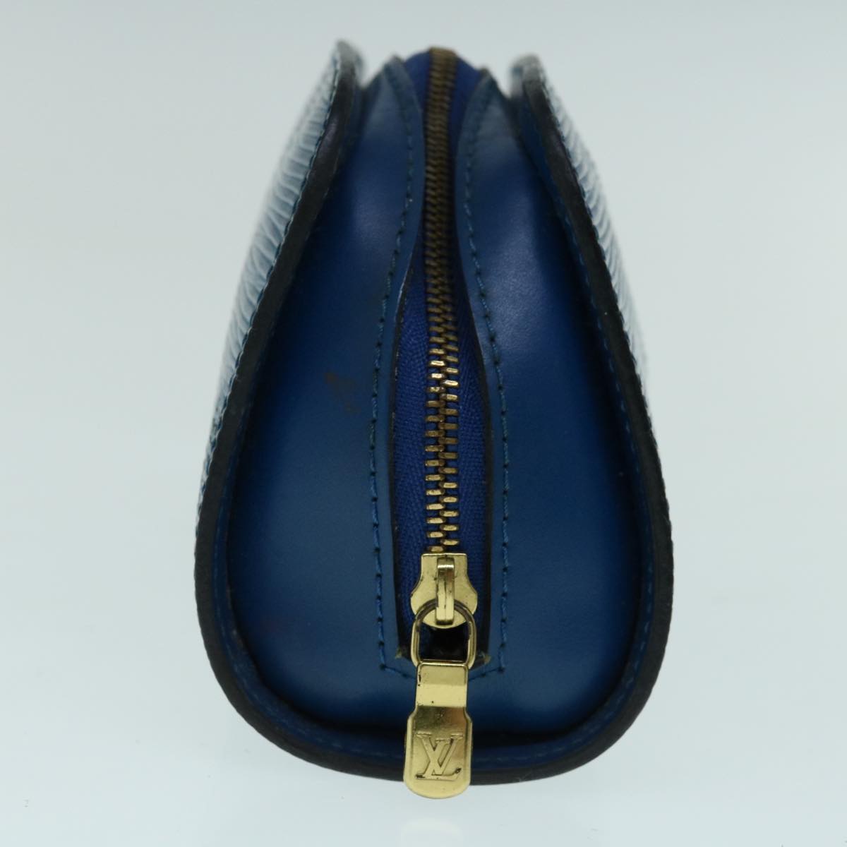 LOUIS VUITTON Epi Dauphine PM Pouch Blue M48445 LV 64292
