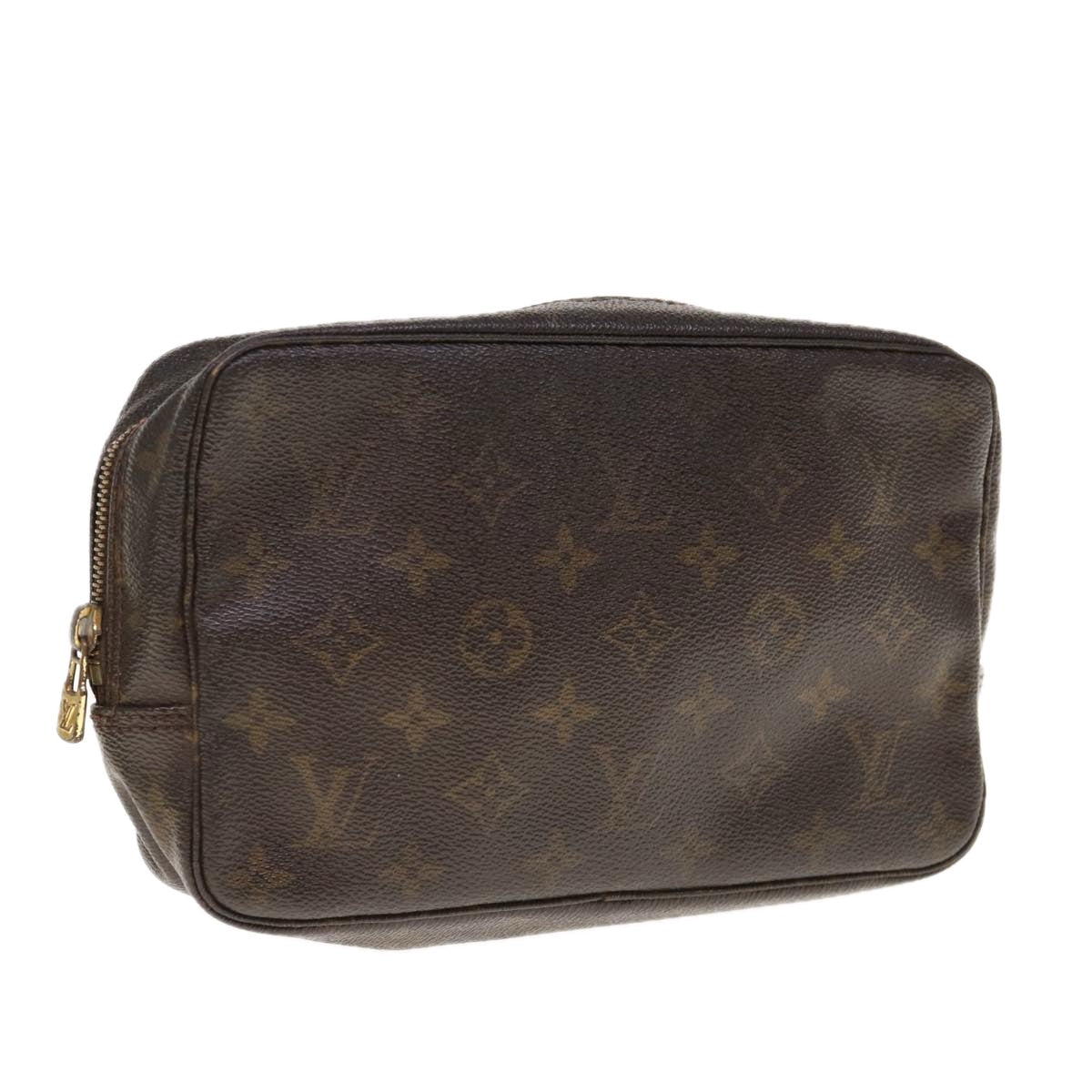 LOUIS VUITTON Monogram Trousse Toilette 23 Clutch Bag M47524 LV 64299