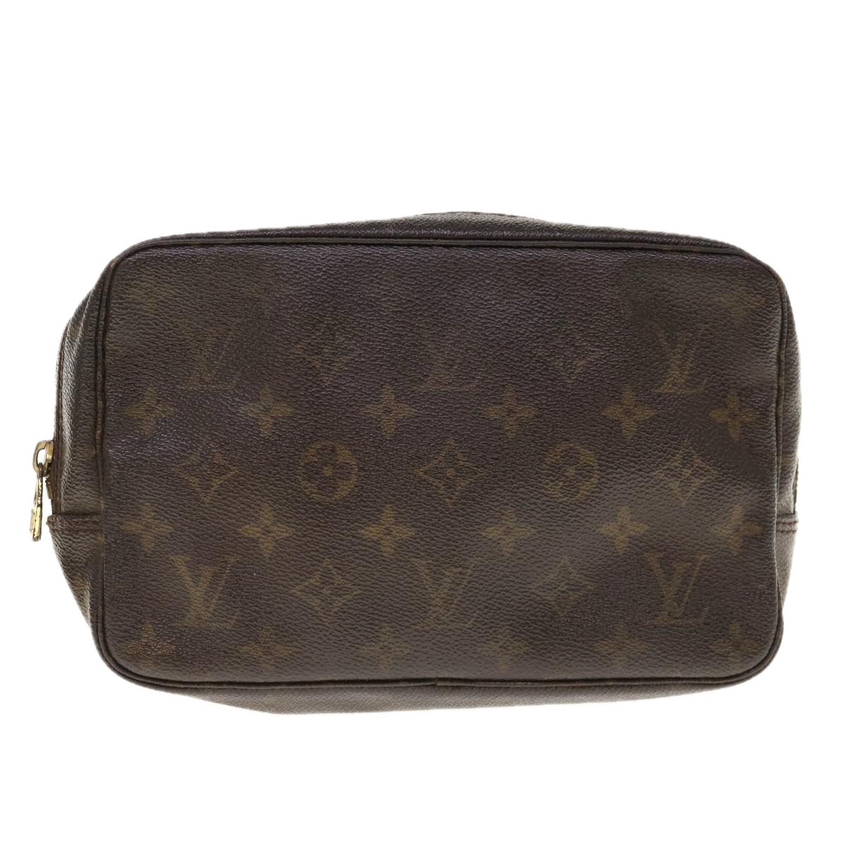 LOUIS VUITTON Monogram Trousse Toilette 23 Clutch Bag M47524 LV 64299