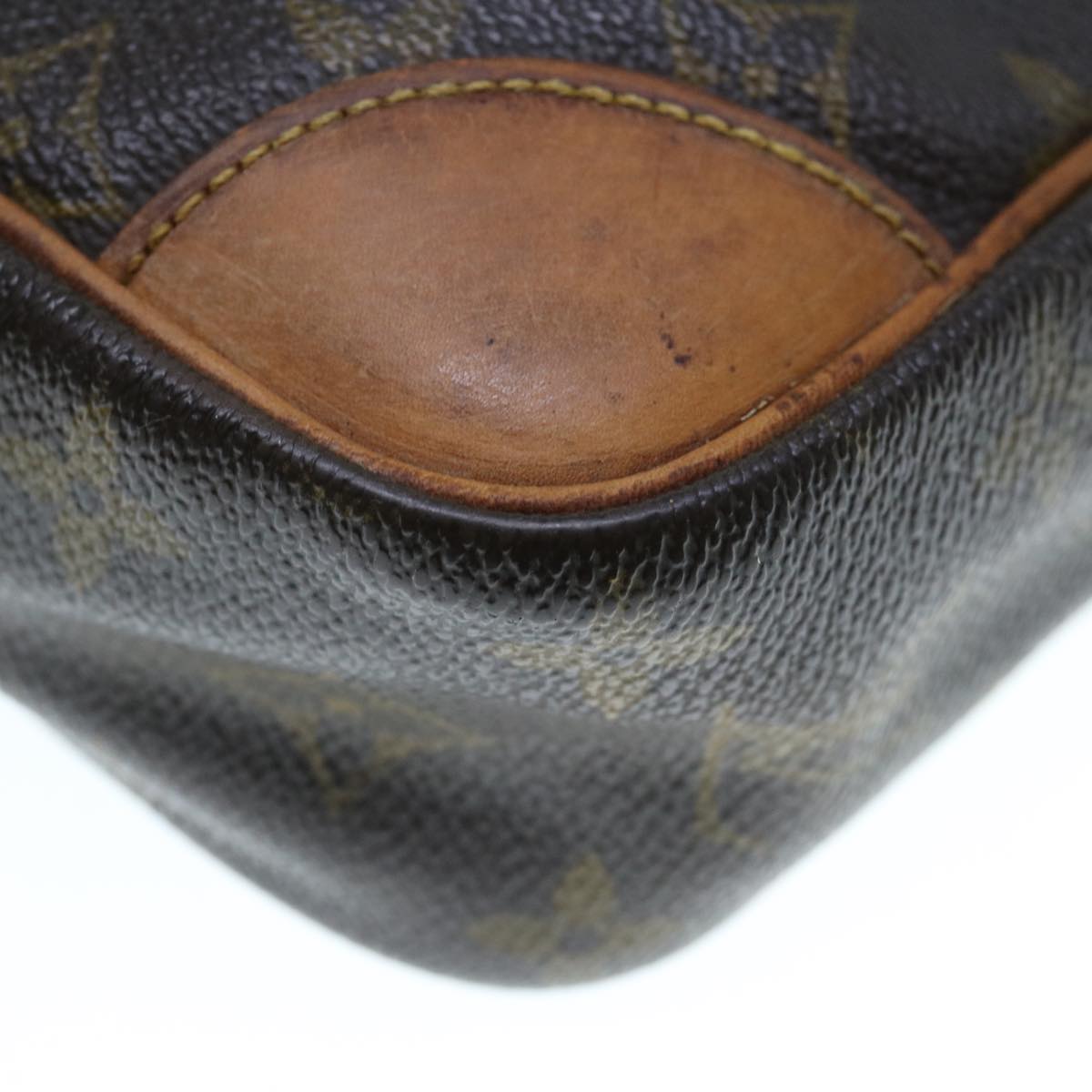 LOUIS VUITTON Monogram Compiegne 28 Clutch Bag M51845 LV 64302