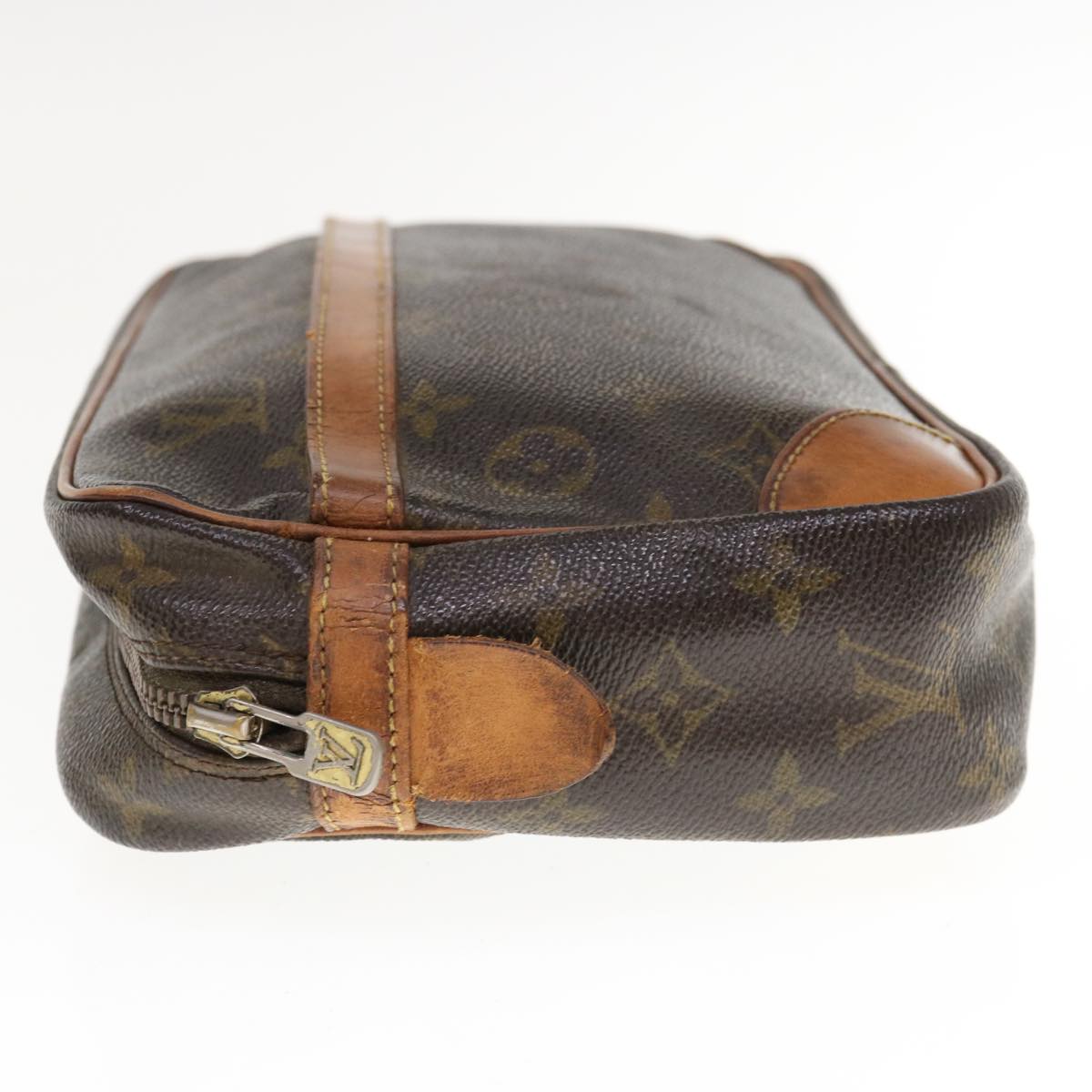 LOUIS VUITTON Monogram Compiegne 28 Clutch Bag M51845 LV 64302