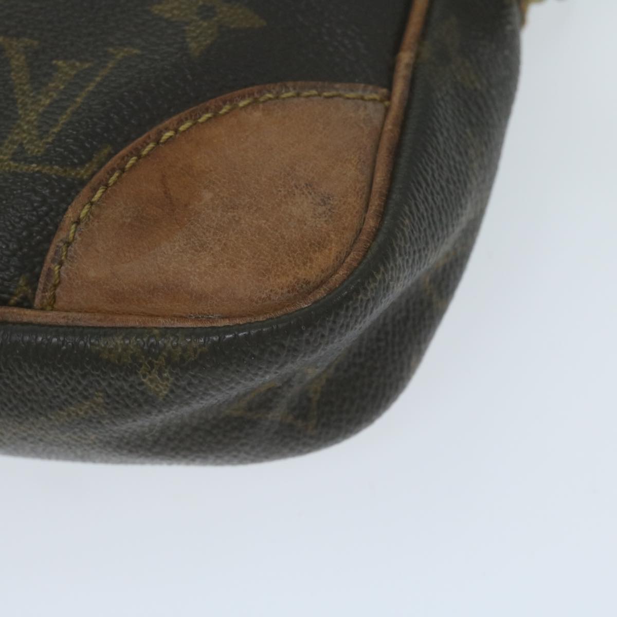 LOUIS VUITTON Monogram Marly Dragonne GM Clutch Bag M51825 LV 64304
