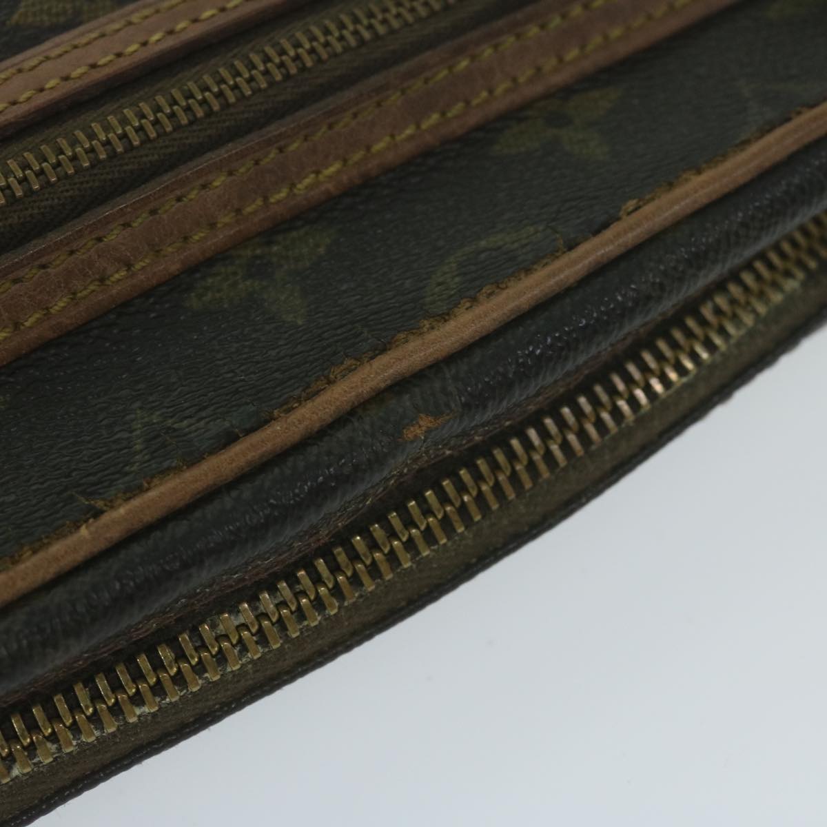 LOUIS VUITTON Monogram Marly Dragonne GM Clutch Bag M51825 LV 64304