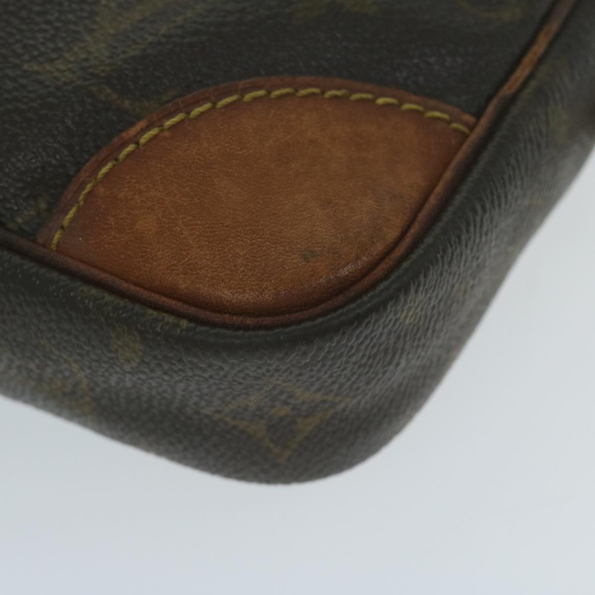 LOUIS VUITTON Monogram Marly Dragonne GM Clutch Bag M51825 LV 64305