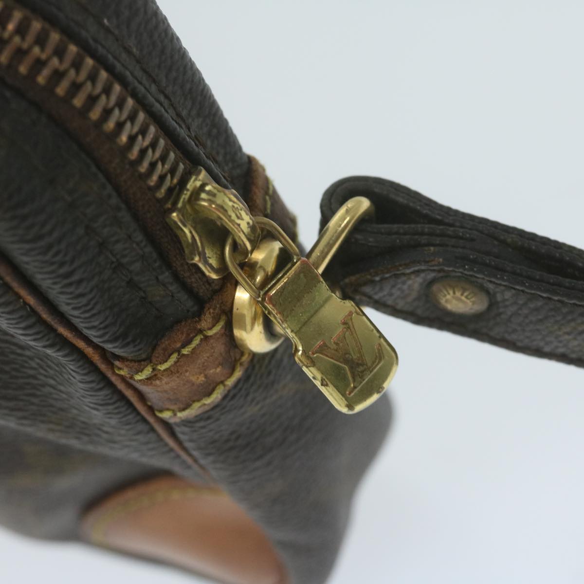 LOUIS VUITTON Monogram Marly Dragonne GM Clutch Bag M51825 LV 64305
