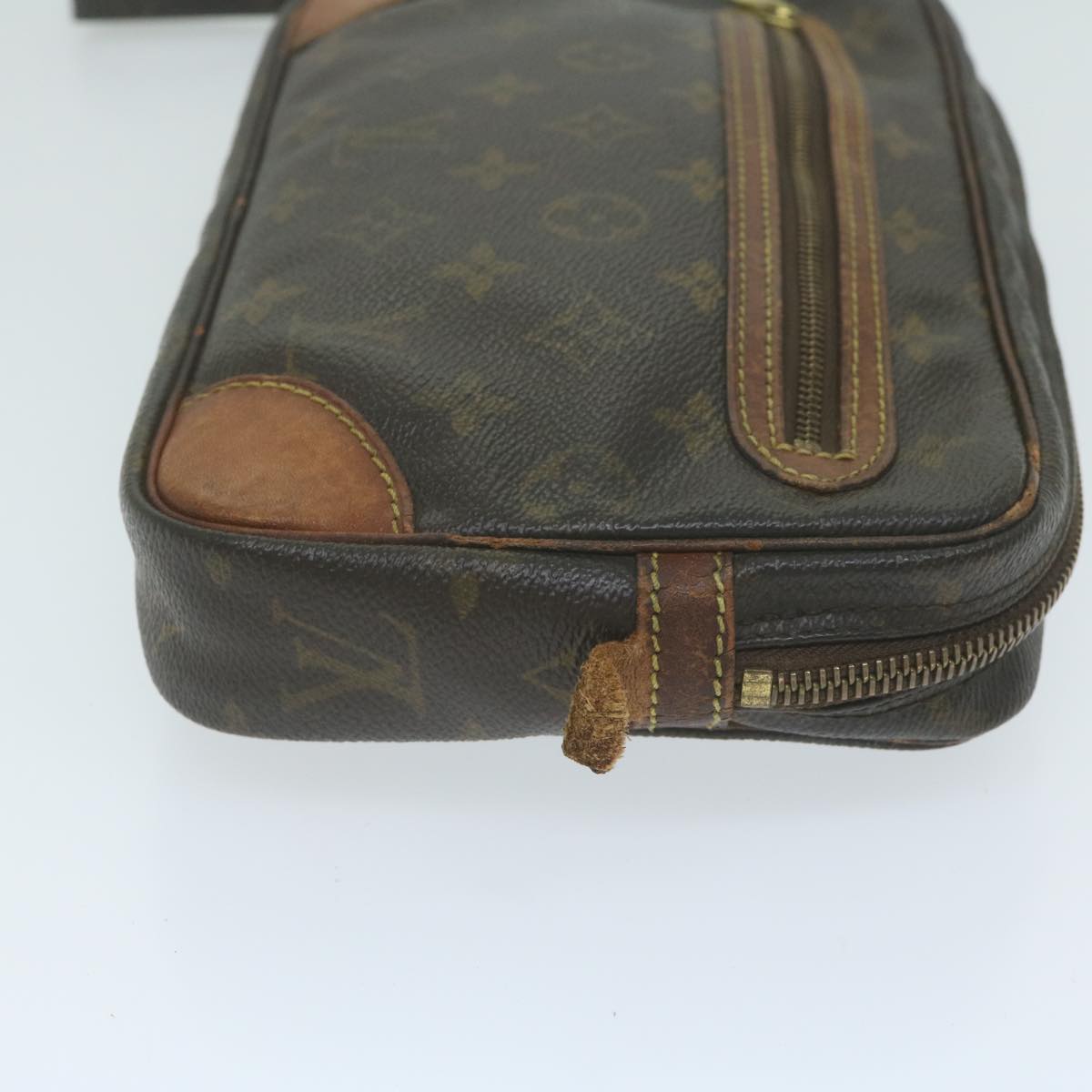 LOUIS VUITTON Monogram Marly Dragonne GM Clutch Bag M51825 LV 64305