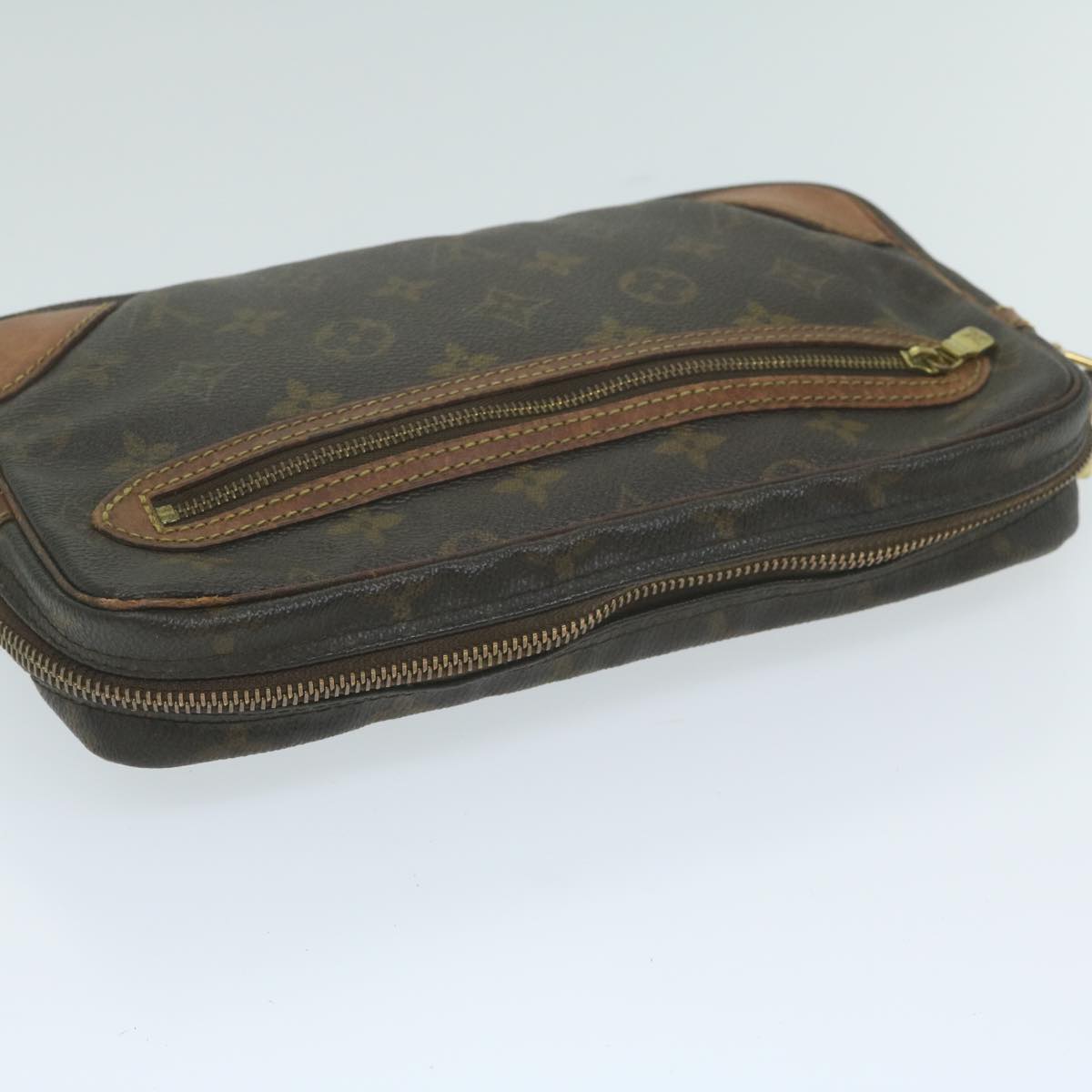 LOUIS VUITTON Monogram Marly Dragonne GM Clutch Bag M51825 LV 64305