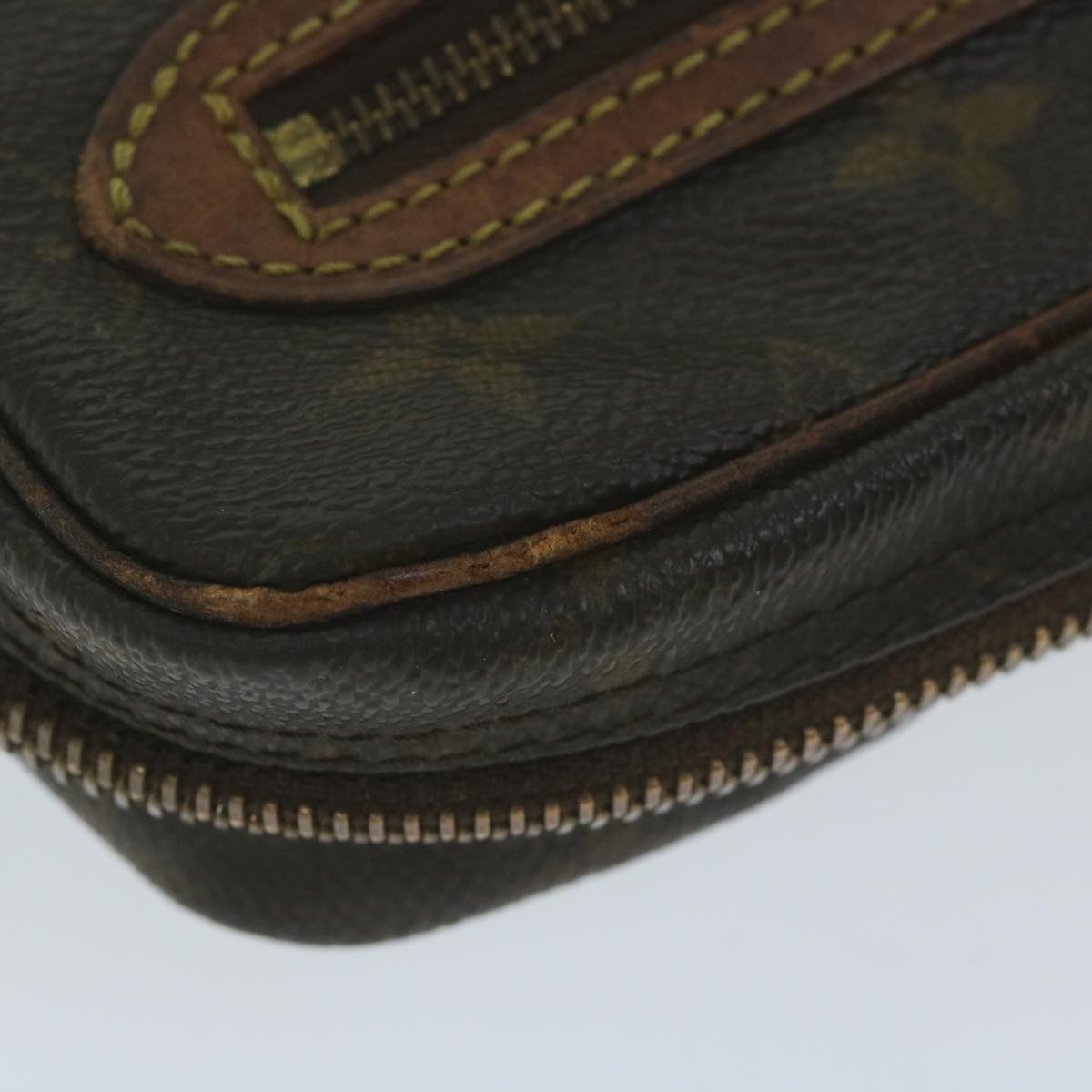 LOUIS VUITTON Monogram Marly Dragonne GM Clutch Bag M51825 LV 64305
