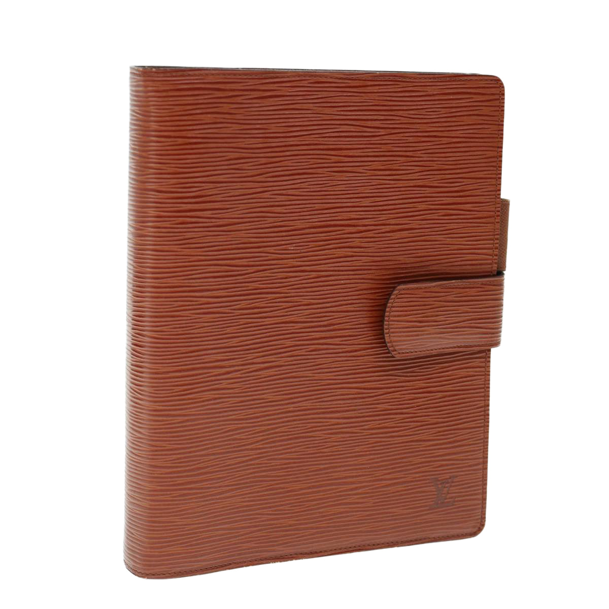 LOUIS VUITTON Epi Agenda GM Day Planner Cover Brown R20213 LV 64314