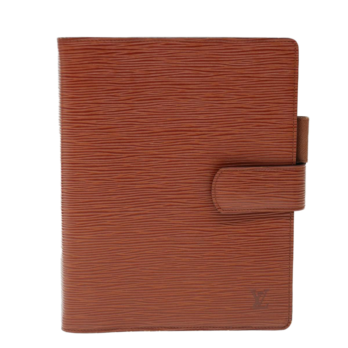LOUIS VUITTON Epi Agenda GM Day Planner Cover Brown R20213 LV 64314
