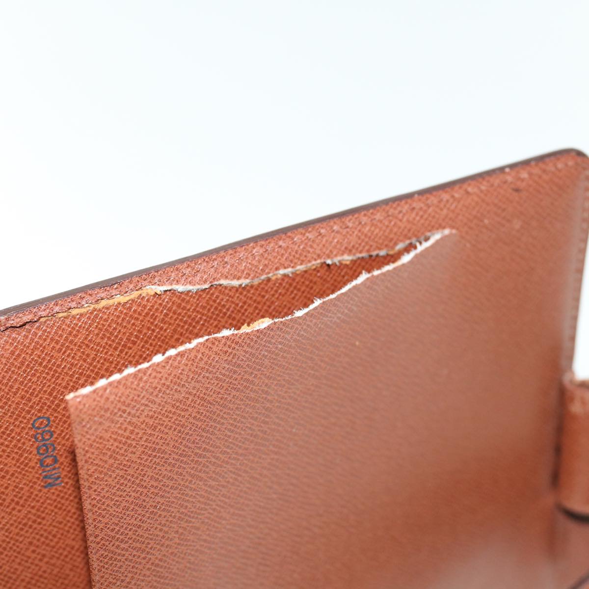LOUIS VUITTON Epi Agenda GM Day Planner Cover Brown R20213 LV 64314