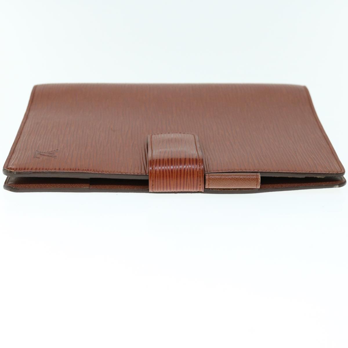 LOUIS VUITTON Epi Agenda GM Day Planner Cover Brown R20213 LV 64314