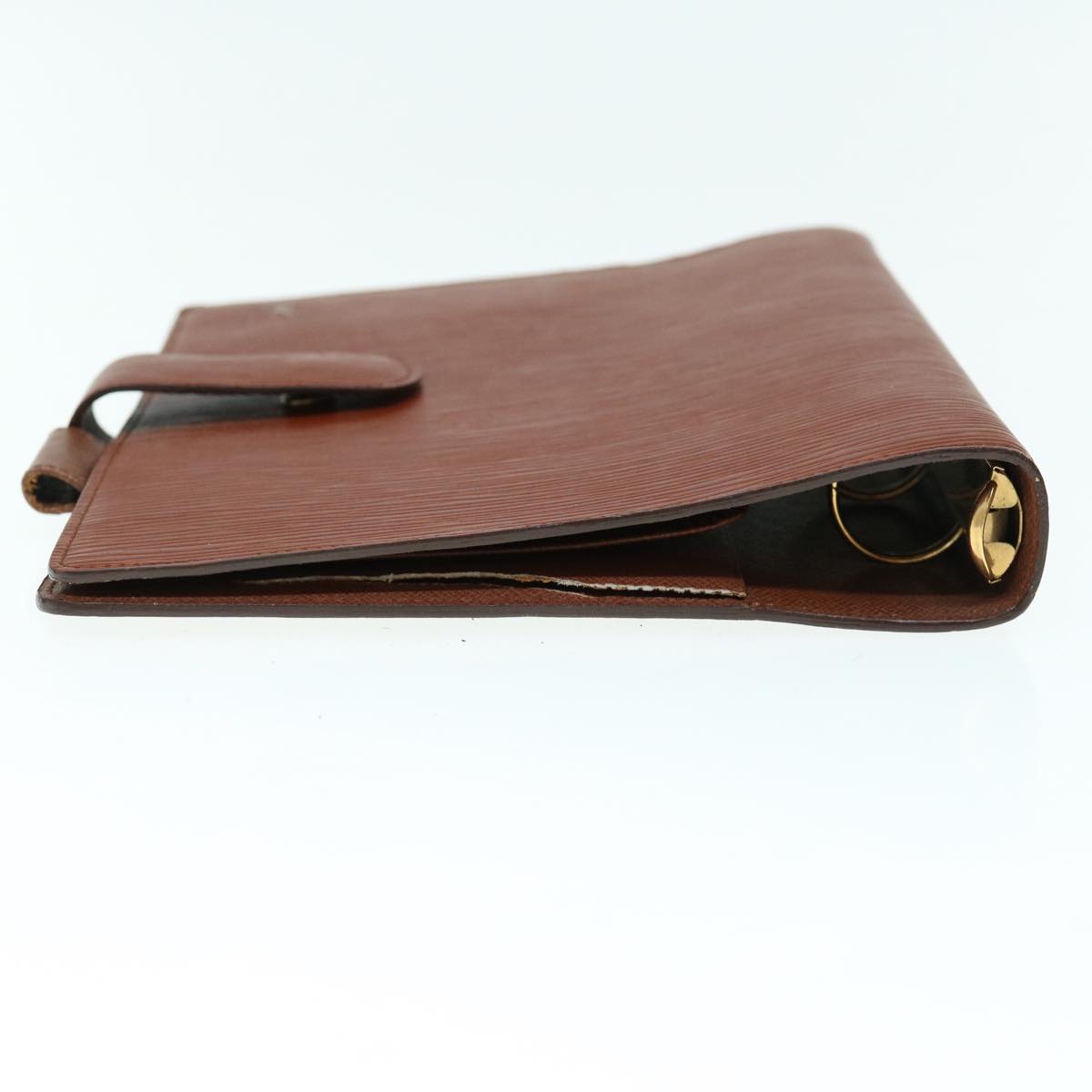 LOUIS VUITTON Epi Agenda GM Day Planner Cover Brown R20213 LV 64314