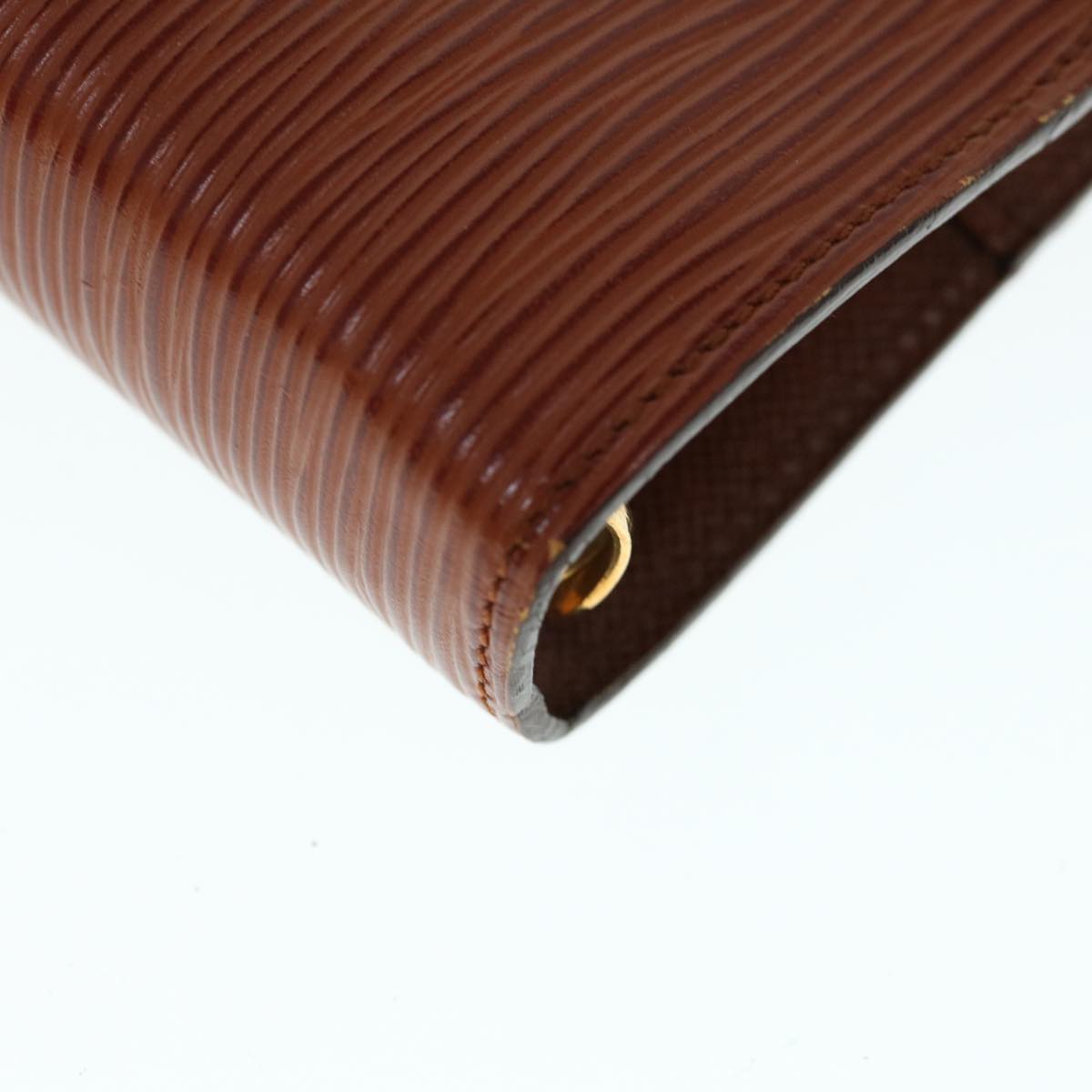 LOUIS VUITTON Epi Agenda GM Day Planner Cover Brown R20213 LV 64314