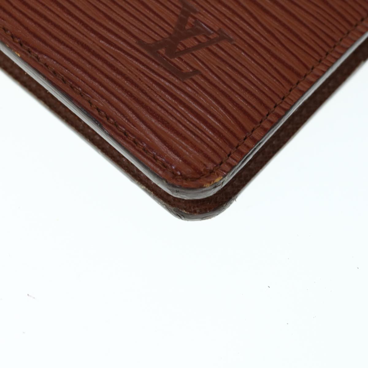 LOUIS VUITTON Epi Agenda GM Day Planner Cover Brown R20213 LV 64314