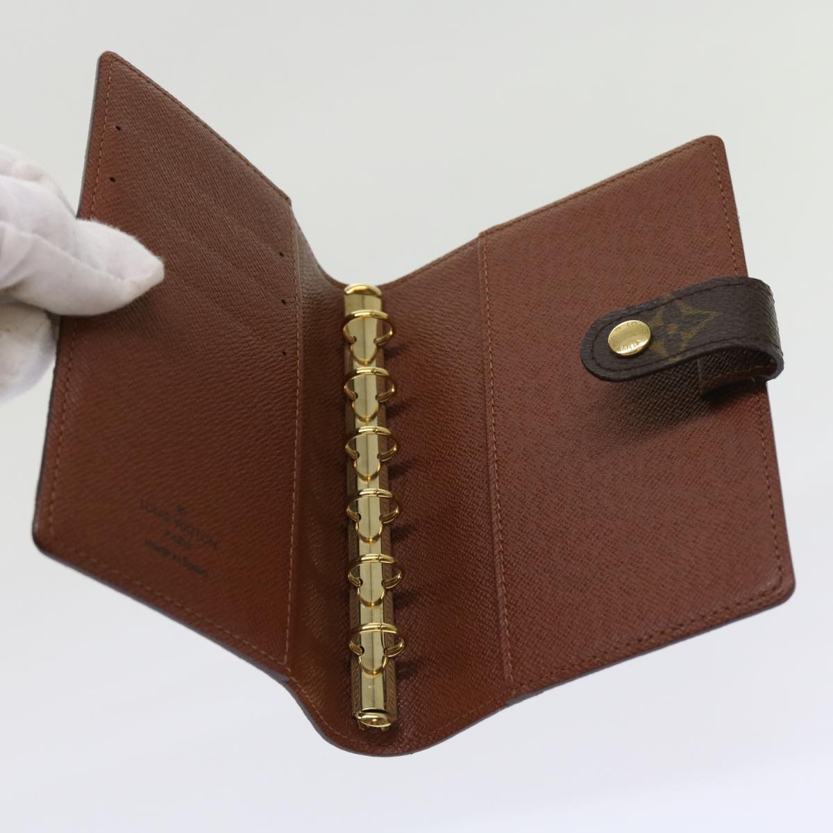 LOUIS VUITTON Monogram Agenda PM Day Planner Cover R20005 LV 64332