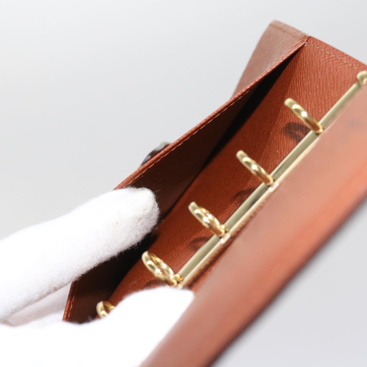 LOUIS VUITTON Monogram Agenda PM Day Planner Cover R20005 LV 64332