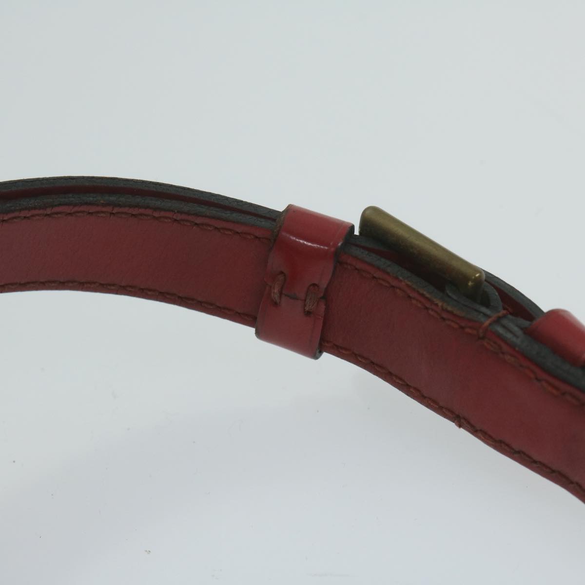 LOUIS VUITTON Epi Petit Noe Shoulder Bag Red M44107 LV 64342