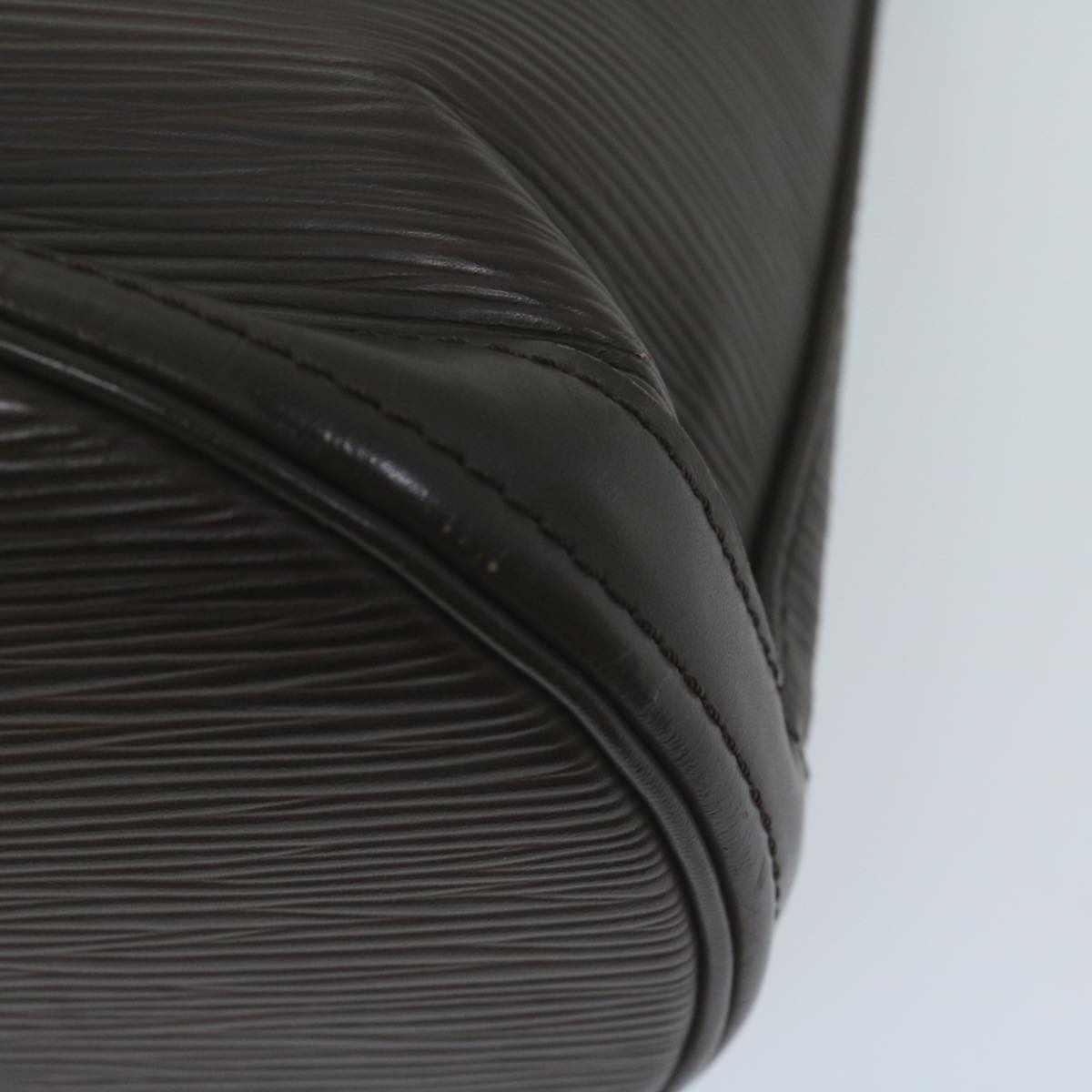LOUIS VUITTON Epi Bucket PM Shoulder Bag Mocha M58990 LV 64343