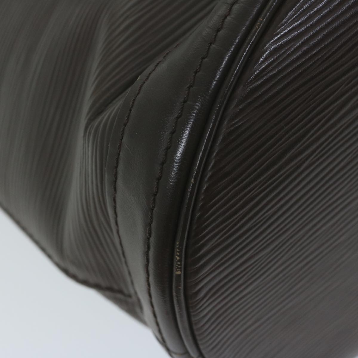 LOUIS VUITTON Epi Bucket PM Shoulder Bag Mocha M58990 LV 64343