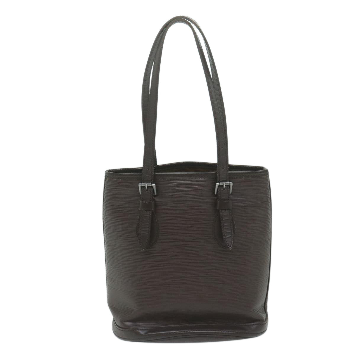 LOUIS VUITTON Epi Bucket PM Shoulder Bag Mocha M58990 LV 64343