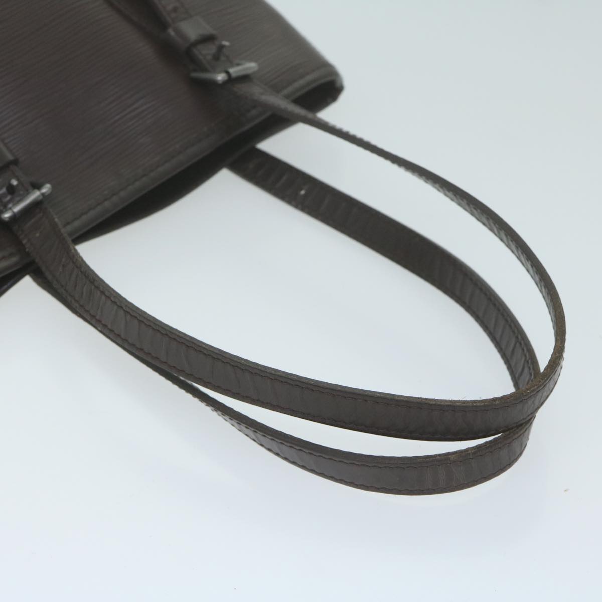 LOUIS VUITTON Epi Bucket PM Shoulder Bag Mocha M58990 LV 64343