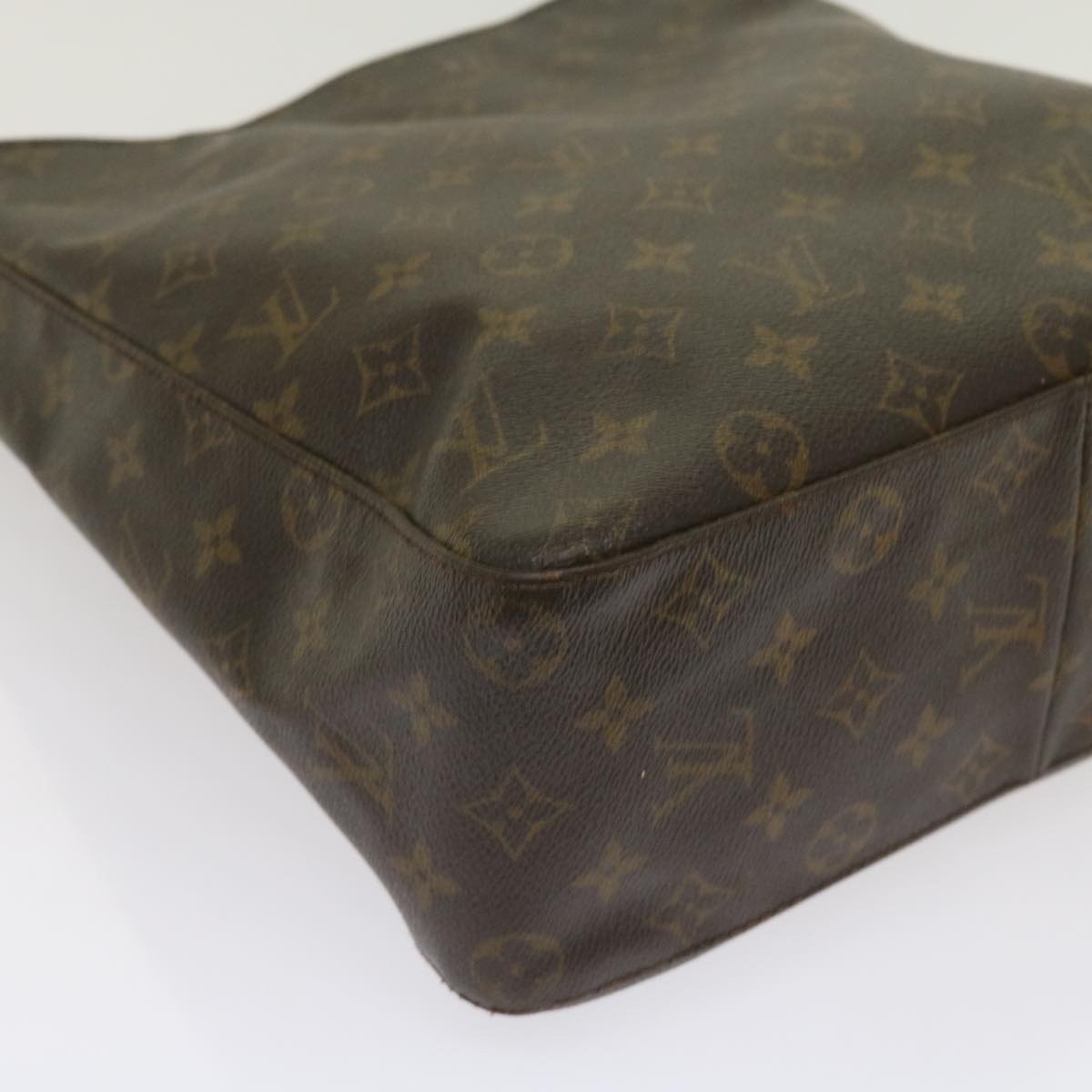 LOUIS VUITTON Monogram Looping GM Shoulder Bag M51145 LV 64352