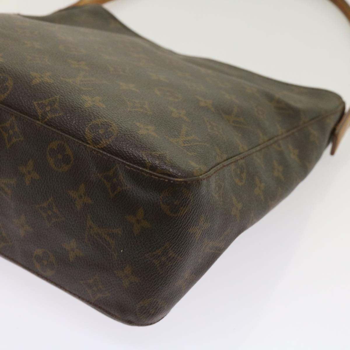 LOUIS VUITTON Monogram Looping GM Shoulder Bag M51145 LV 64352
