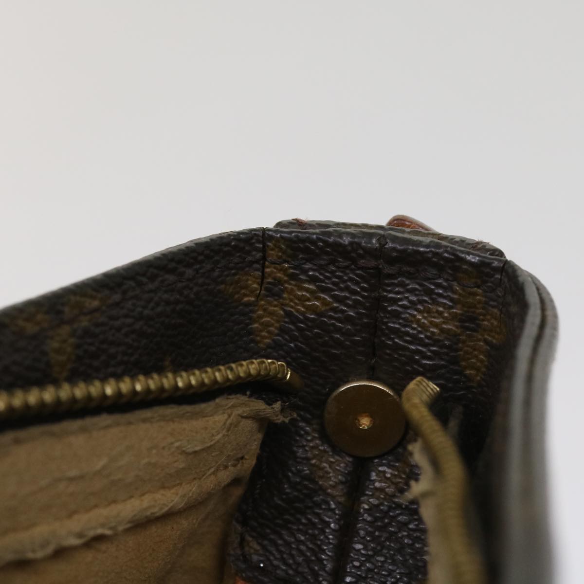 LOUIS VUITTON Monogram Looping GM Shoulder Bag M51145 LV 64352