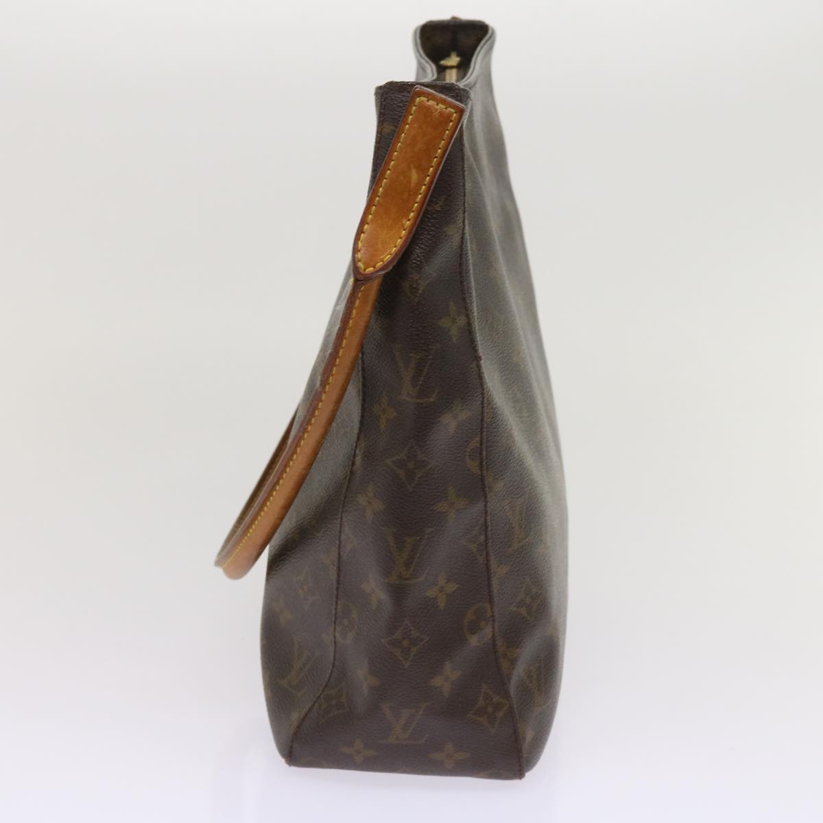 LOUIS VUITTON Monogram Looping GM Shoulder Bag M51145 LV 64352