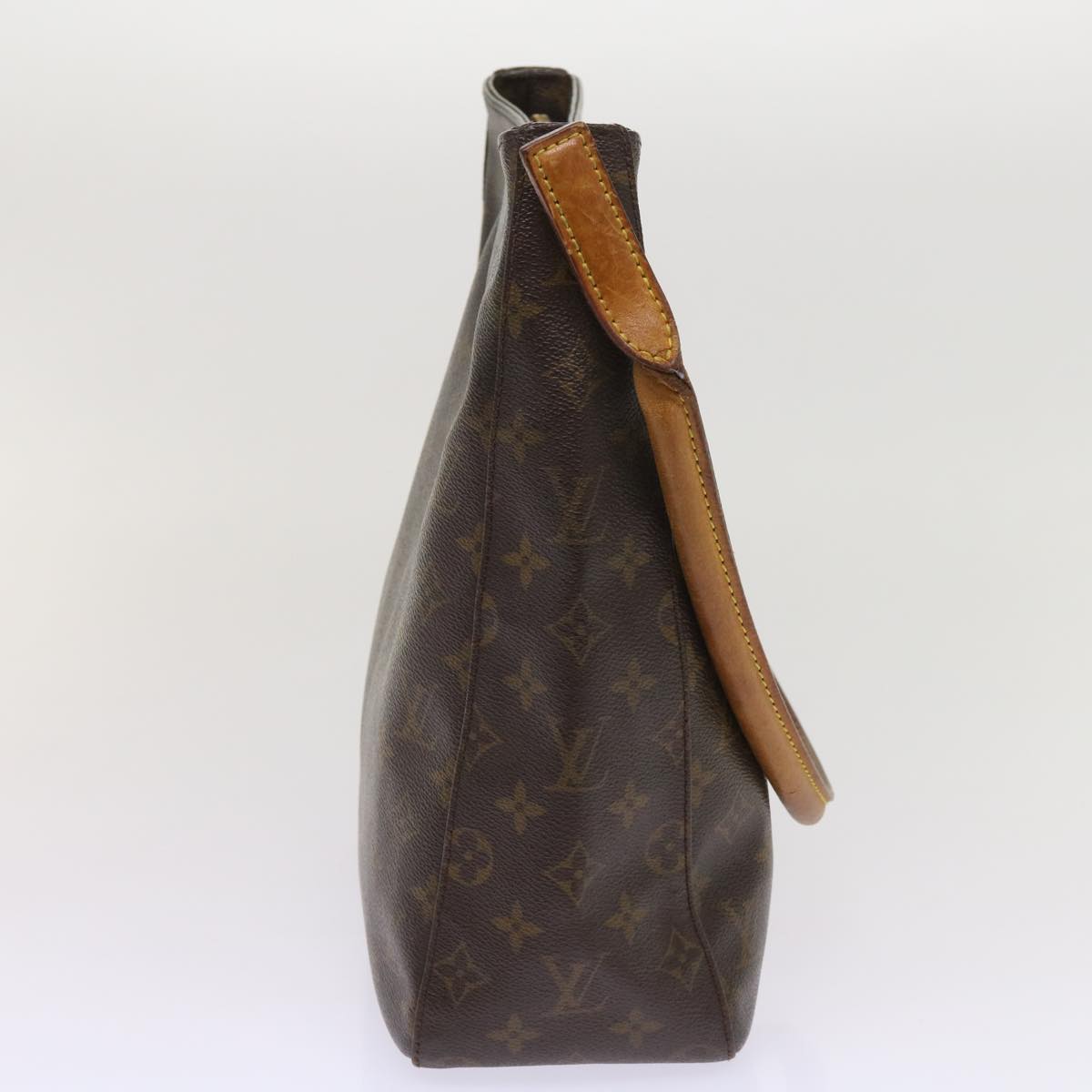 LOUIS VUITTON Monogram Looping GM Shoulder Bag M51145 LV 64352
