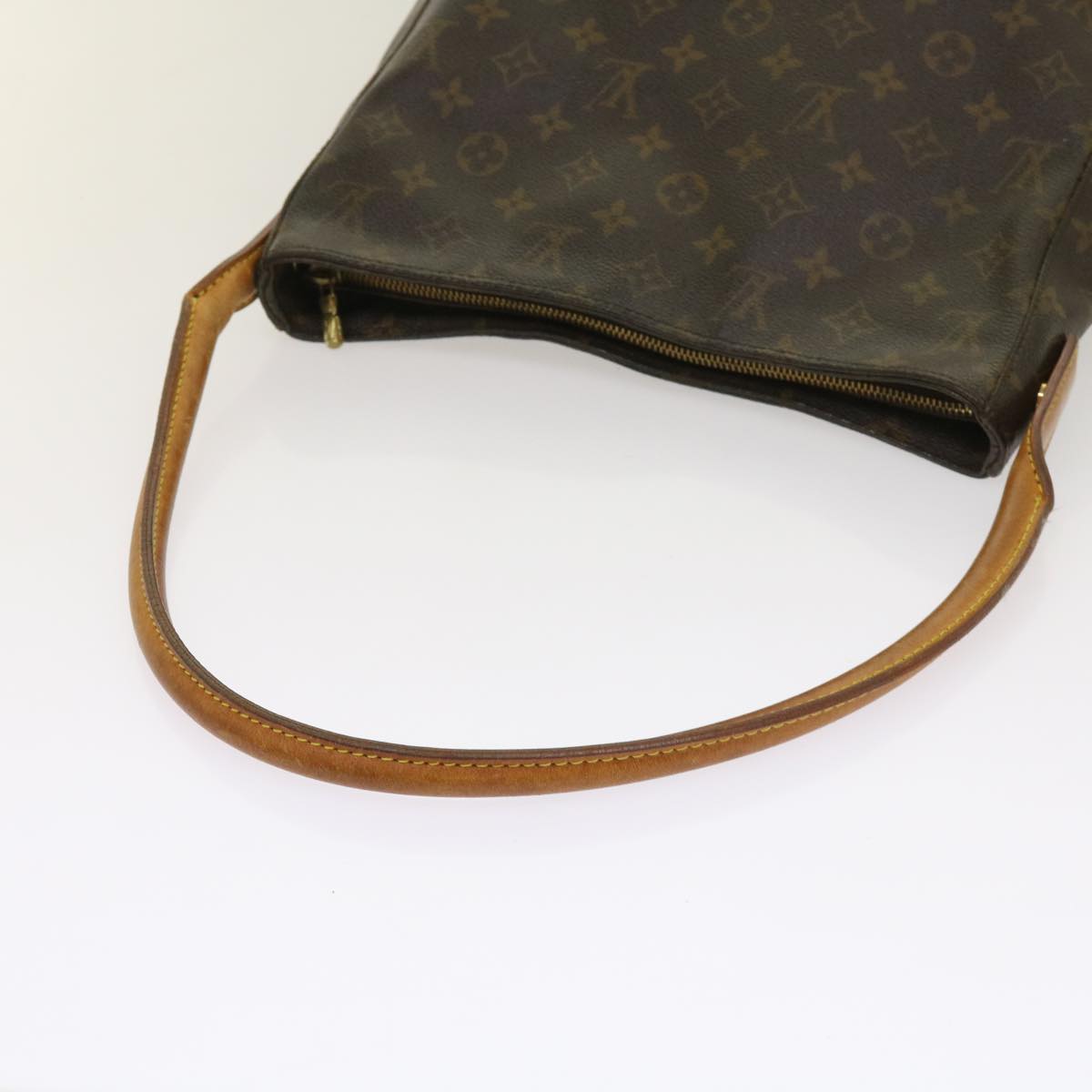 LOUIS VUITTON Monogram Looping GM Shoulder Bag M51145 LV 64352