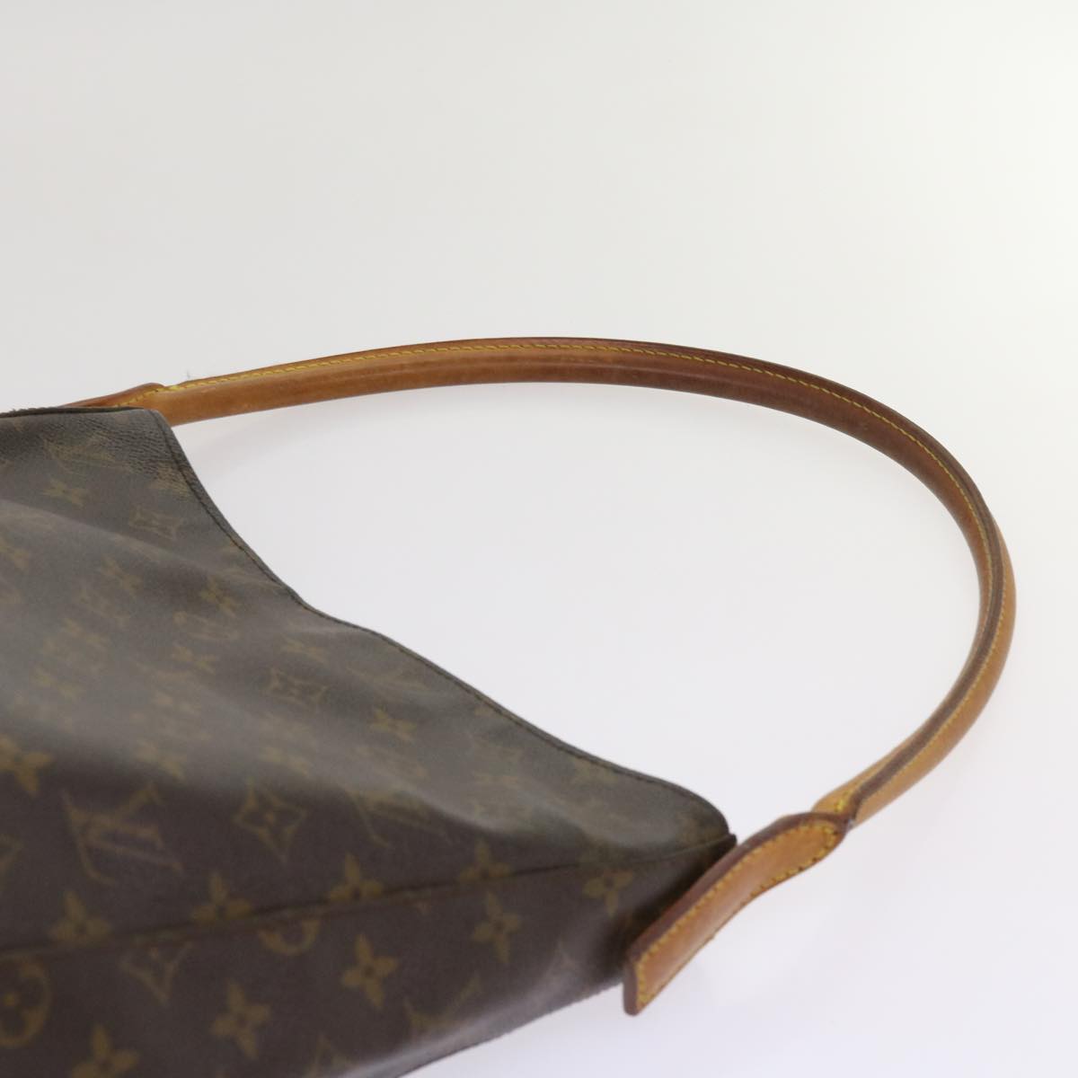 LOUIS VUITTON Monogram Looping GM Shoulder Bag M51145 LV 64352