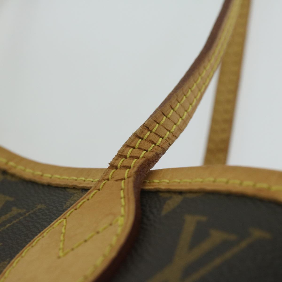 LOUIS VUITTON Monogram Neverfull MM Tote Bag M40156 LV 64356