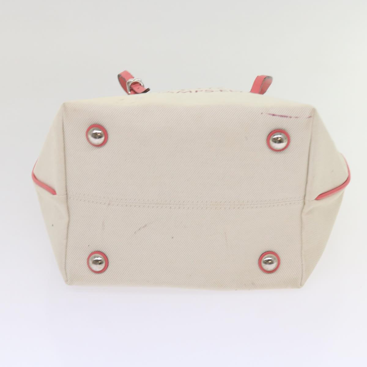 LOUIS VUITTON Cabas PM Tote Bag Canvas Beige Pink M94505 LV 64362
