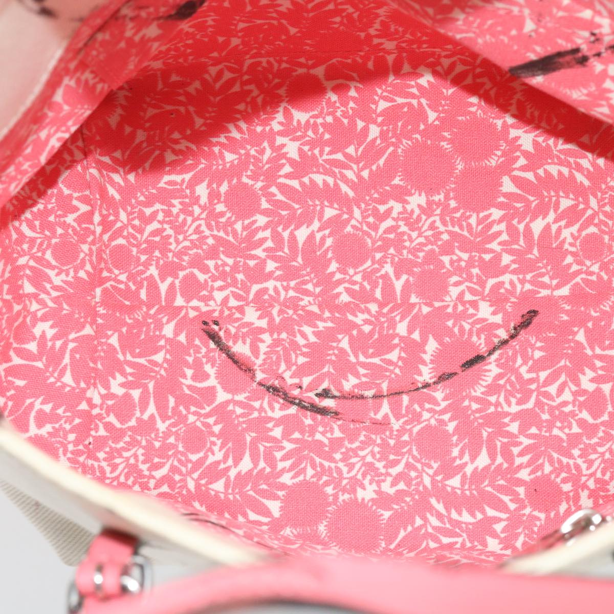 LOUIS VUITTON Cabas PM Tote Bag Canvas Beige Pink M94505 LV 64362