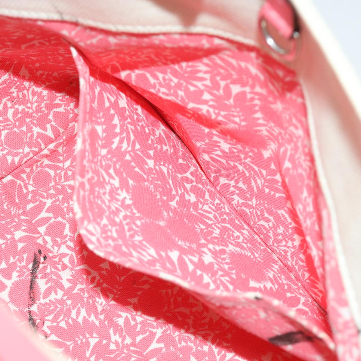 LOUIS VUITTON Cabas PM Tote Bag Canvas Beige Pink M94505 LV 64362