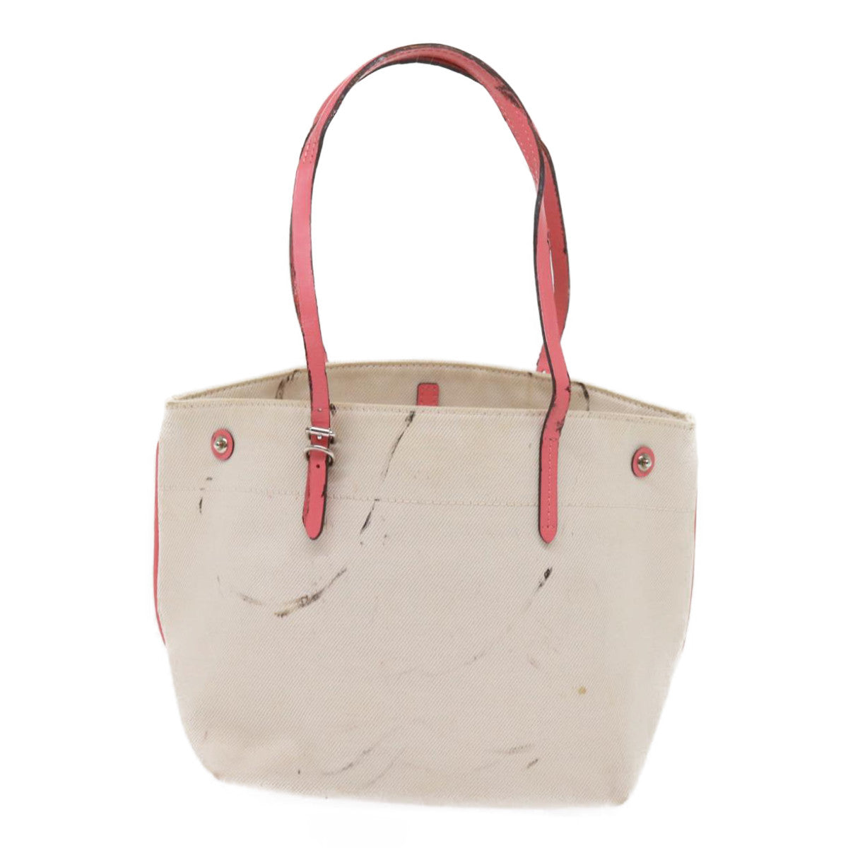 LOUIS VUITTON Cabas PM Tote Bag Canvas Beige Pink M94505 LV 64362