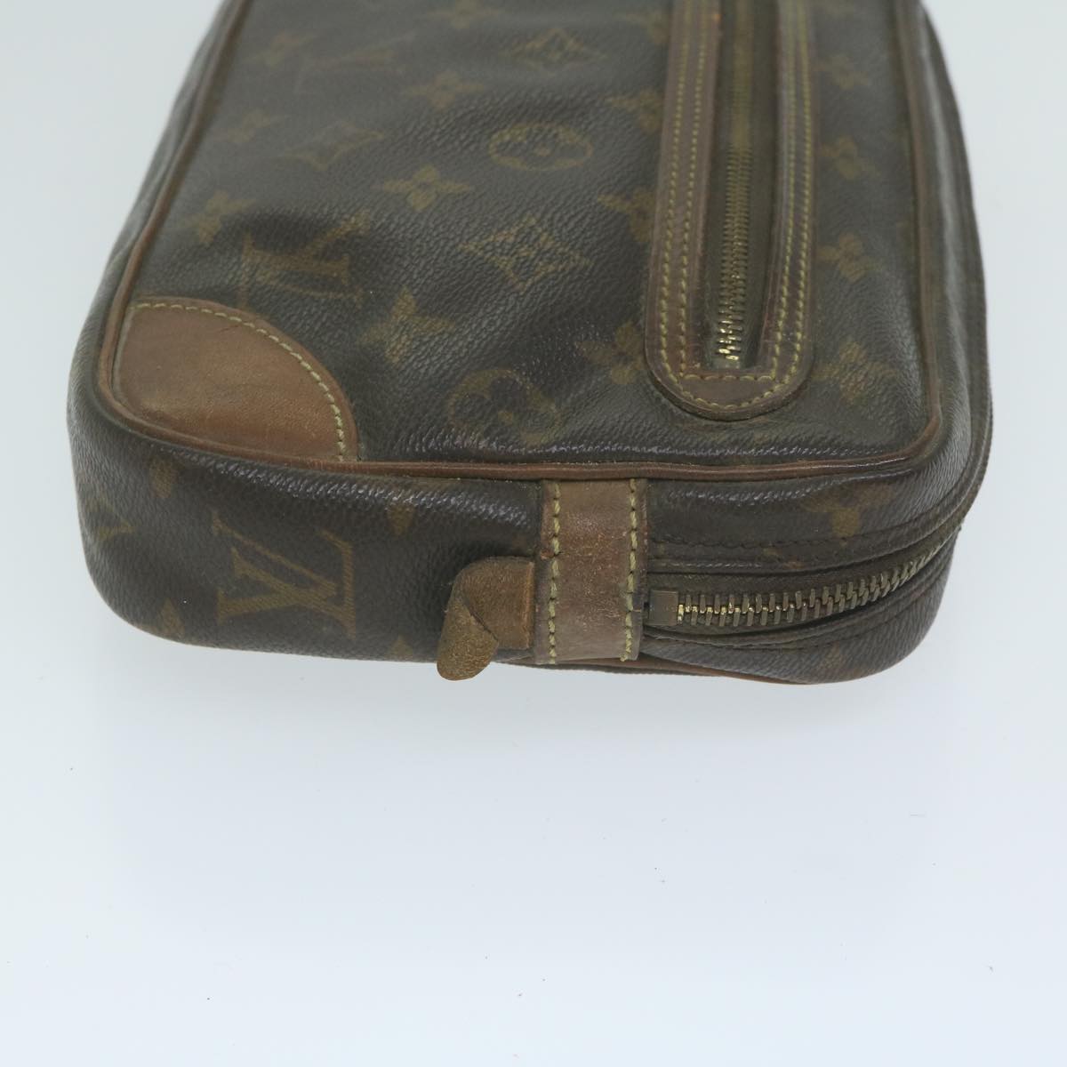 LOUIS VUITTON Monogram Marly Dragonne GM Clutch Bag M51825 LV 64374