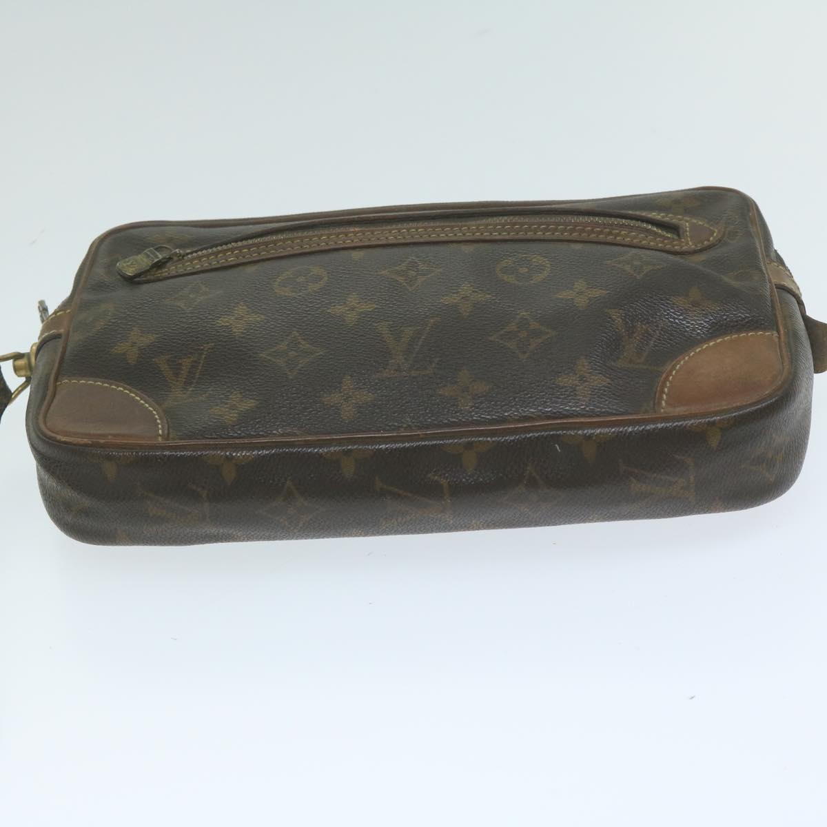 LOUIS VUITTON Monogram Marly Dragonne GM Clutch Bag M51825 LV 64374