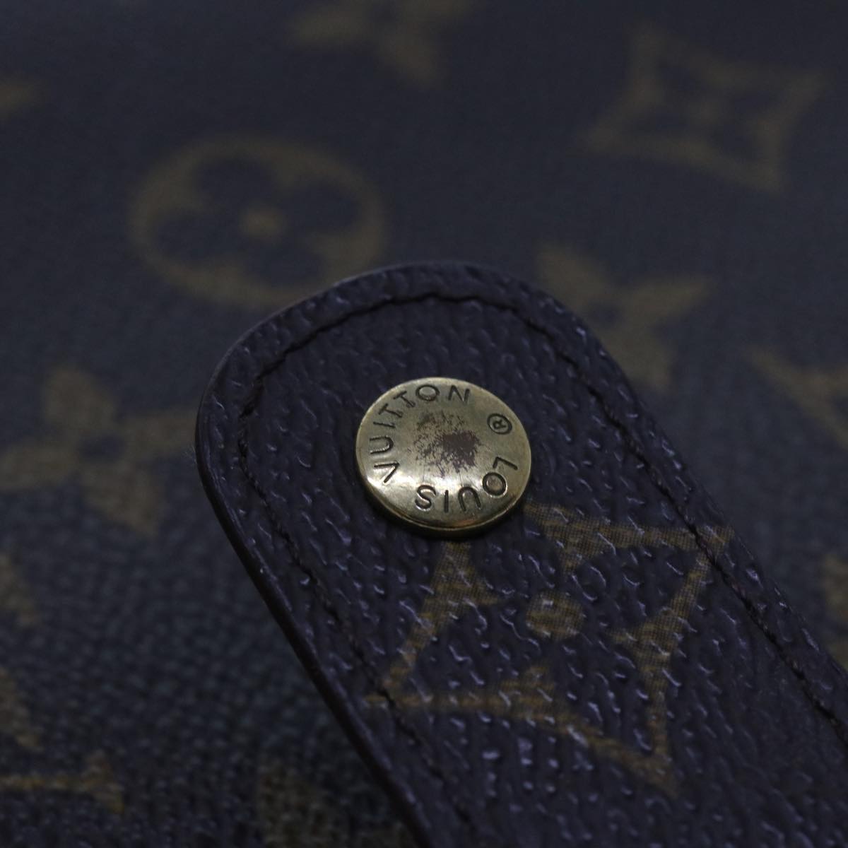 LOUIS VUITTON Monogram Agenda MM Day Planner Cover R20105 LV 64375