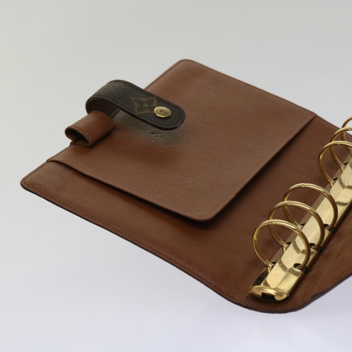 LOUIS VUITTON Monogram Agenda MM Day Planner Cover R20105 LV 64375